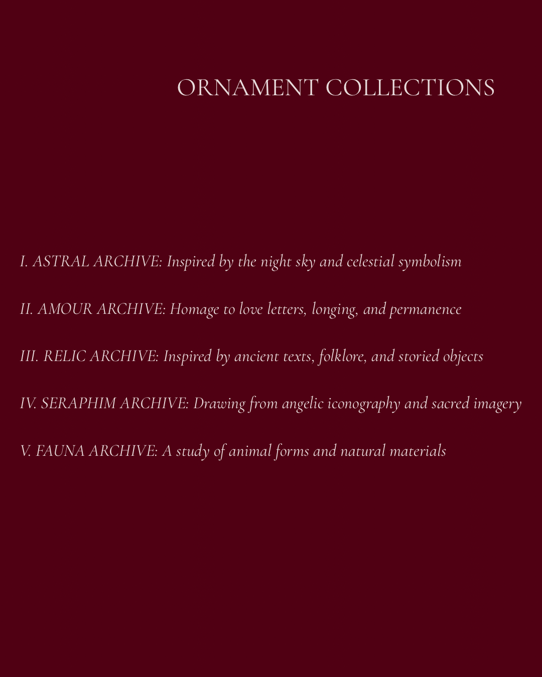 Codex (A5): III Adorned