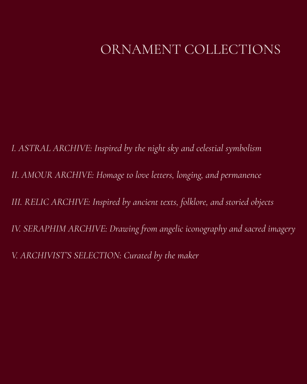 Codex (A5): III Adorned